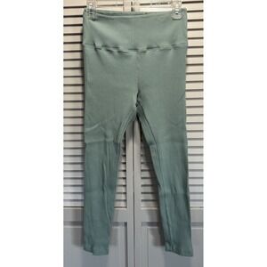 PINK YOGA‎ Victorias Secret Mid Rise Mint Green Ankle Legging Size L Active